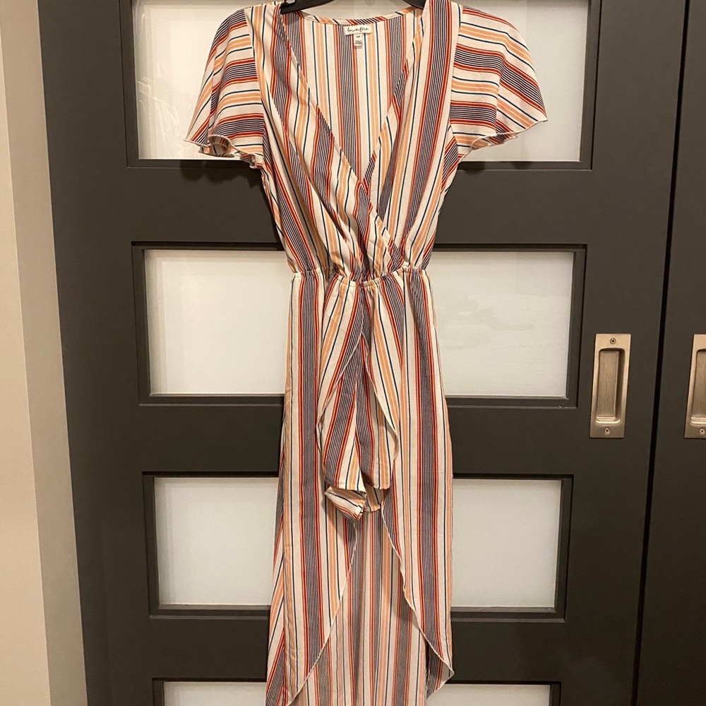 High-Low Romper from love,Fire